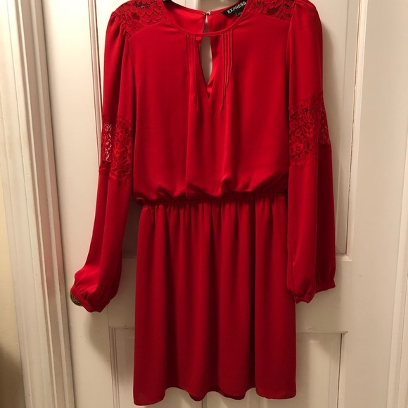 Red Express Dress - Picture 2 of 4